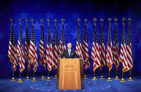 Presidential speeches reveal the united states' challenges, hopes, dreams and temperature of the nation, as much as they do the wisdom and perspective of the leader speaking them—even in the age. Joe Biden America S Un Trump The Nominee Makes His Case At The Democratic National Convention The New Yorker