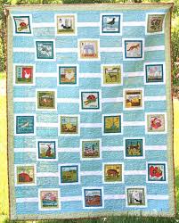 Try a classic pattern or an original project. Animal Alphabet Quilt Whipstitch
