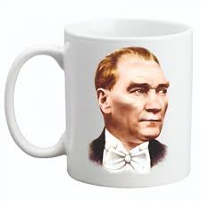 Ataturk Resimli Kupa Bardak