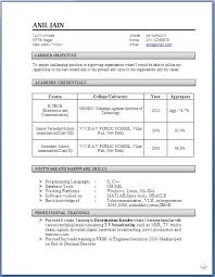 fresher engineering student resume samples
