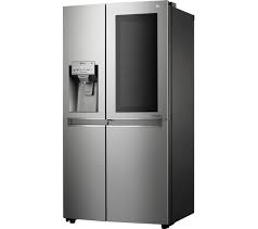 Integrated fridge freezers are great for making the most of the space available to you within your fitted kitchen. Buy Lg Gsx960nsvz American Style Smart Fridge Freezer Premium Steel Free Delivery Currys
