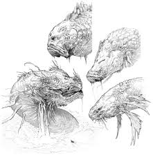Eel Jormungandr Creature Concept Artwork From God Of War Art Illustration Artwork Gaming Videogam Mythical Creatures Art Creature Drawings Creature Design Discover how to draw head using classical drawing techniques. eel jormungandr creature concept