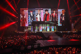 South korean boy group exo perform onstage during their 'the elyxion' concert on february 10, 2018. Exo Made History Once Again At Sold Out Concert In Malaysia