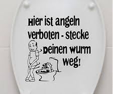 Wc Deckel Aufkleber Badzubehor Textilien Ebay Coole Spruche Klospruche Witzige Spruche