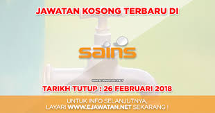 ˈnəgəri səmbiˈlan) is a state in malaysia which lies on the western coast of peninsular malaysia. Syarikat Air Negeri Sembilan Sains 26 Februari 2018 Jawatan Kosong 2020