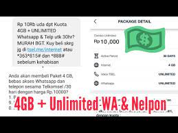 Daftar paket nelpon indosat / im3 ke sesama dan ke semua operator (all operator) paling murah paket nelpon indosat menjadi paket yang banyak digunakan oleh para penggunanya dikarenakan. Paket Internet Murah Telkomsel 10 Ribu 4 Gb Unlimited Wa Nelpon Unlimited Combo Youtube