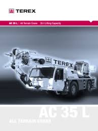 Terex Ac 35 L Specifications Cranemarket