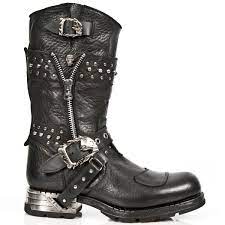 New Rock M Mr022 S1 Boots Motorock Gothic Boots Best Motorcycle Boots New Rock Boots