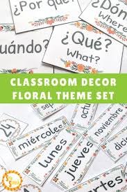 Looking For A Fun And Easy Way To Decorate Your Spanish Classroom Check Out This Flora Spanish Classroom High School Spanish Classroom Spanish Classroom Decor