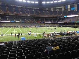 mercedes benz superdome view from plaza level 144 vivid seats