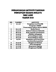 Pelan operasi aktiviti persatuan bahasa melayu. Doc Perancangan Aktiviti Tahunan Persatuan Bahasa Melayu Smk Labis Tahun 2018 Nurul Nahariah Academia Edu
