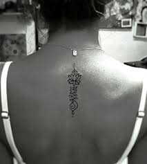 Unalome Buddhist Symbol From Chaos To Nirvana Tatowierungen Hals Tattoos Rippen Tattoos