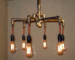 Steampunk Chandelier By The Milton Douglas Lamp Co Industrie Leuchten Lampen Und Leuchten Design Lampen