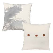 Shop today and design your own today! Roomcraft 2pc Silver Palm Fronds Throw Pillow Cover Cushion Set