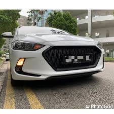 Get 2007 hyundai elantra values, consumer reviews, safety ratings, and find cars for sale near you. Restocking Aug Hyundai Elantra 2016 2018 Ad Front Grille Net Matte Matt Black Or Glossy Black Jaguar Car Accessories Accessories On Carousell