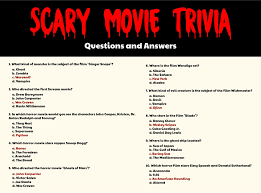 If you watch horror movies regularly, there are certain things you come to expect. 10 Best Halloween Movie Trivia Printable Printablee Com