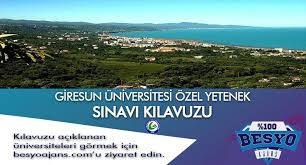 Üniversite taban puanları ve başarı sıralamaları ile ilgili yazımıza ulaşmak için sitemizi ziyaret ediniz. Giresun Universitesi Besyo Ozel Yetenek Sinavi Besyo Ajans