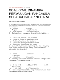 Contoh soal pg pkn kelas xi semester 1 k13 beserta jawaban, berisikan materi tentang harmonisasi hak dan kewajiban asasi manusia dalam perspektif pancasila. Soal Pkn Kelas Xi Keterbukaan Jawabanku Id