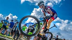 El chileno durante la cuarta fecha de la copa del mundo. Podcast Santiago 2023 El Inicio Del Panamericano De Ciclismo Mountain Bike Con Martin Vidaurre Como Gran Figura
