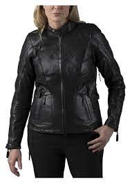 Harley Davidson Women S Fxrg Triple Vent System Leather Jacket 98039 19vw Harley Davidson Leather Jackets Leather Jacket Leather Motorcycle Jacket Women