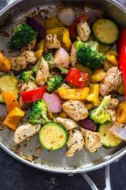 Quick Healthy 15 Minute Stir Fry Chicken And Veggies Gimme Delicious Healthy Dinner Easy Healthy Recipes Quick Healthy