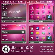 Ubuntu 10 10 Theme For Nokia C3 X2 01 Themereflex