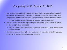 Analysis Of Complex Sample Data Ppt Download