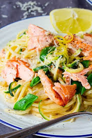 Quick Dinner Idea A Fantastic Pasta Recipe That S On The Table In Under 20 Minutes My Pan Fried Salmon Is Fla Lemon Spaghetti Pan Fried Salmon Salmon Dishes