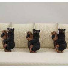 Black Bear Shower Curtain Black Bear Cubs Shower Curtain Hooks Bear Bathroom Decor Black Bear Decor Bear Decor