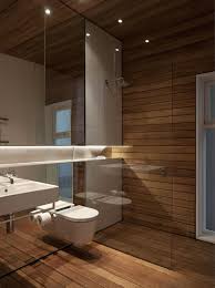 Magnificent White Floating Sink Bathroom And Toilets As Well As Like Wood Wall Panels And Wood Tile Bath Bathroom Inspiration Bathroom Interior Wooden Bathroom