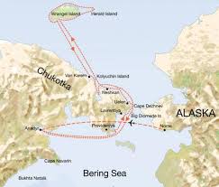 Cape Dezhnev Formerly East Cape Forms The Eastmost Mainland Point Of Eurasia It Is Located On The Chukchi Peninsula Diomede Islands Bering Strait Polar Region