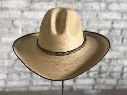 Rockmount Fine Palm Straw Golden Gus Cowboy Hat Cowboy Hats Straw Cowboy Hat Western Cowboy Hats