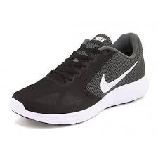 Black And White Running Shoes Womens Nike Revolution 3 Womens 819303 001 Black Grey White Running Shoes Wmns Size 8 White Running Shoes Nike Revolution 3 Nike Shoes Women