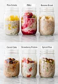 Overnight oats are the perfect make ahead healthy breakfast! Easy Overnight Oats 6 Amazing Flavors Downshiftology