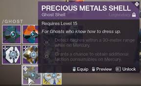 You enhanced resource detector (4): Psa Winter Lotus Shell Dawning Exotic Shell Is Currently Purchasable Destiny2