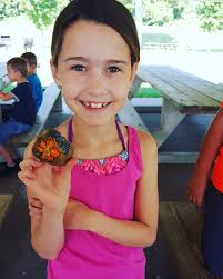 While visiting Fellows Riverside Garden in Youngstown, Ohio, Nina found  this beauty! With the help of her sister, Lola, she hid it in another  location in Mill Creek Metroparks!