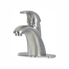 Some pfister bathroom faucets can be shipped to you at home, while others can be picked up in store. Pfister Parisa 4 In Centerset Single Handle Bathroom Faucet In Brushed Nickel Lf 042 Prkk The Home Depot