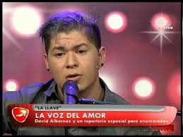 NUNCA ES TARDE ESCENARIO CANTANTE DAVID ALBORNOZ 14 02 17