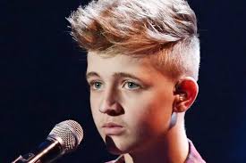 Britain's Got Talent's Bailey McConnell looks very…