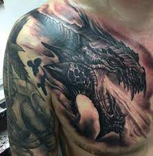 50 amazing dragon tattoos for men & women. Twitter Medieval Dragon Dragon Tattoo Medieval Tattoo