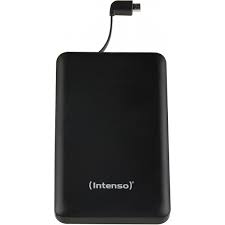 Phones are the most obvious device to recharge during a long day out but you may. Intenso Portable Battery Power Bank S10000 2 1 A 10000 Mah Integrated Micro Usb Charging Cable Black
