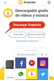 ¡obtén la mejor app para tus descargas con un sólo clic! Descargar Snaptube Apk