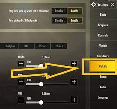 How To Enable Disable Auto Pick Up In Pubg Mobile Plain Memory