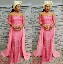 Top Ten Unique And Stylish Aso Ebi Cord Lace Styles Dabonke African Lace Dresses Lace Fashion Lace Long Gown
