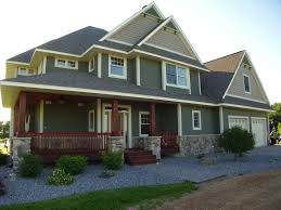 Maybe you would like to learn more about one of these? Put Panes On Top Half Of Windows Break Up Top Peak Add A Rectangular Window To Attic Area House Paint Exterior Exterior House Colors Craftsman Home Exterior