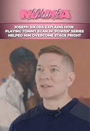 @josephsikora4 explains how playing Tommy Egan in ‘Power’ series helped him  overcome stage fright. Click link in bio to watch full episode