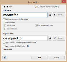 Multiple Find Replace Transtools Documentation