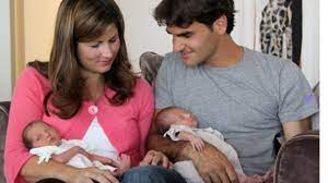 On the morning of july 24th 2009, federer sent a facebook message to his fans around the globe about the arrival of his twin girls in the world. Roger And Mirka Federer S Twin Daughters Turn 10 Pictures Tennis Tonic News Predictions H2h Live Scores Stats