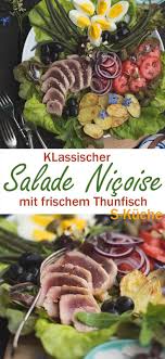 Salade Nicoise Rosa Gebratener Thun Und Franzosisches Gluck An Einem Sommerabend S Kuche Fitness Lebensmittel Fruhlingsrezepte Rezepte