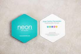 Give out the custom shaped business cards to your clients and leave a unique impression. Hexagon Shaped Business Cards Shaped Business Cards Custom Shaped Business Cards Innovative Business Cards